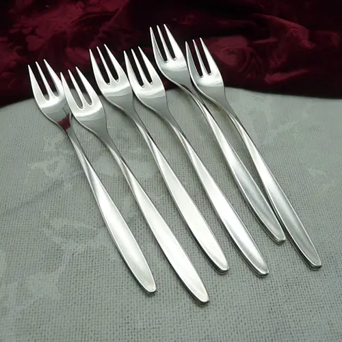 WMF Hamburg 6 Kuchengabeln 90 versilbert WMF Hamburg 6 Kuchengabeln 90 versilbert