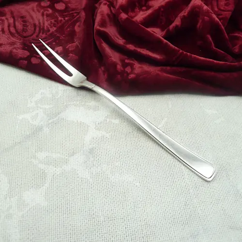 OKA 133 Art Deco Fleischgabel 90 versilbert OKA 133 Art Deco Fleischgabel 90 versilbert