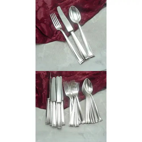 Bruckmann 665 Schwaben Tafelbesteck 6 Personen 90 versilbert Bruckmann 665 Schwaben Tafelbesteck 6 Personen 90 versilbert