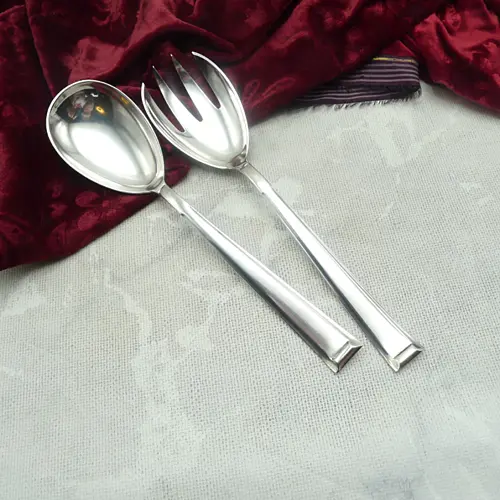 Bruckmann 665 Schwaben Salatbesteck 90 versilbert Bruckmann 665 Schwaben Salatbesteck 90 versilbert