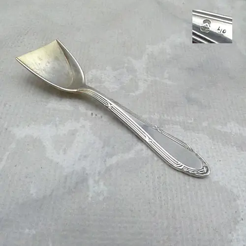 WMF 200 Kreuzband Salzlöffel 6cm versilbert WMF 200 Kreuzband Salzlöffel 6cm versilbert
