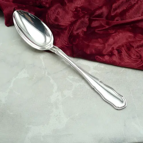 WMF sächs. Hofmuster Gemüselöffel 90 versilbert WMF sächs. Hofmuster Gemüselöffel 90 versilbert