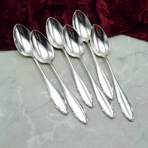 WMF 2200 6 Dessertlöffel 18,5cm 90 versilbert