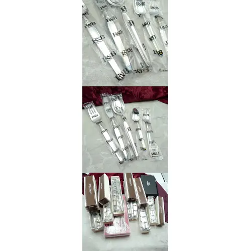 Robbe & Berking Royal Silberbesteck 12 Personen 60 tlg 90 versilbert