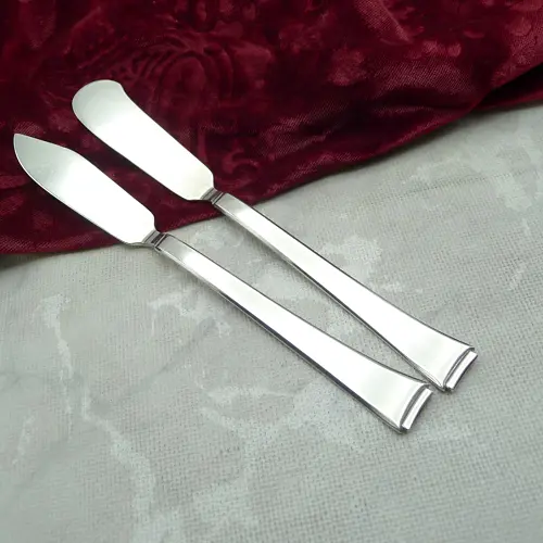 WMF 2500 Art Deco Butter- & Käsemesser 90 versilbert WMF 2500 Art Deco Butter- & Käsemesser 90 versilbert