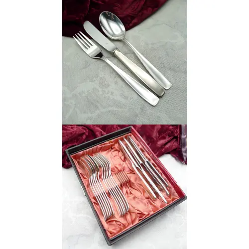 WMF Berlin Tafelbesteck 6 Personen 90 versilbert