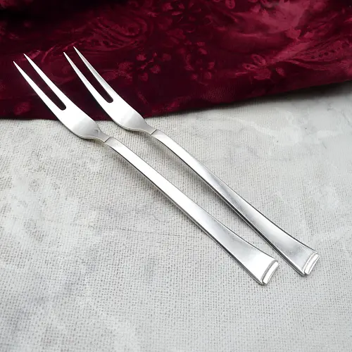 WMF 2500 Art Deco 2 Fleischgabeln 90 versilbert WMF 2500 Art Deco 2 Fleischgabeln 90 versilbert