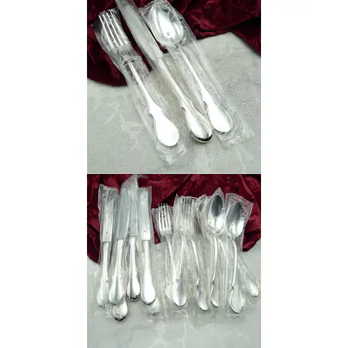 WMF Würzburger Facette Tafelbesteck 6 Personen 90 versilbert