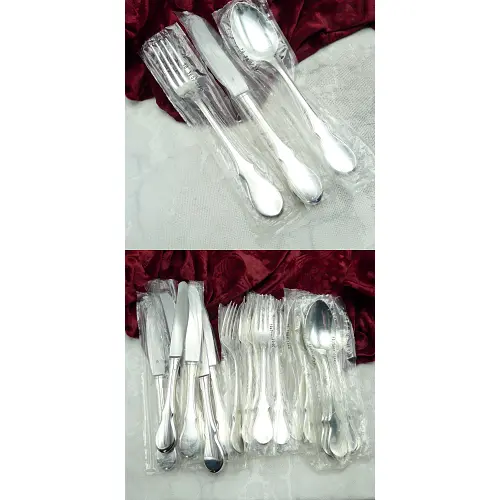 WMF Würzburger Facette Tafelbesteck 6 Personen 90 versilbert