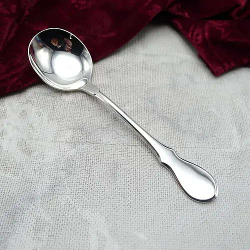 WMF Würzburger Facette Sahnelöffel 90 versilbert