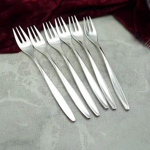 WMF Hamburg 6 Kuchengabeln 90 versilbert WMF Hamburg 6 Kuchengabeln 90 versilbert