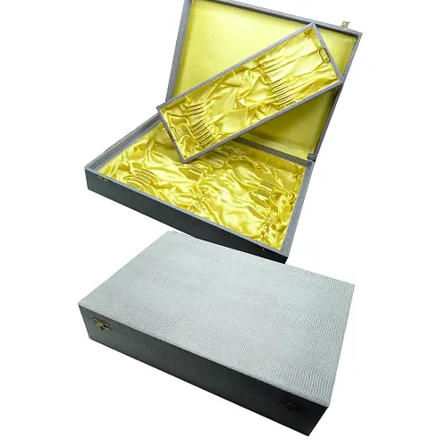 Besteckkasten leer 6 Personen 2 lagig Besteckkasten leer 6 Personen 2 lagig