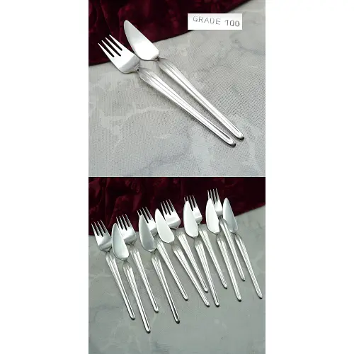 Fischbesteck 6 Personen GRADE 90 versilbert Fischbesteck 6 Personen GRADE 90 versilbert