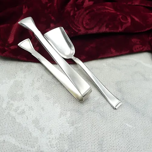 WMF 2500 Art Deco Zuckerlöffel & Zuckerzange 90 versilbert WMF 2500 Art Deco Zuckerlöffel & Zuckerzange 90 versilbert