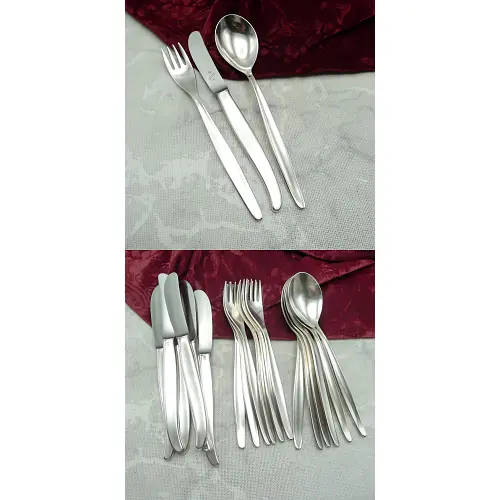 WMF Stockholm Menübesteck 6 Personen 90 versilbert WMF Stockholm Menübesteck 6 Personen 90 versilbert