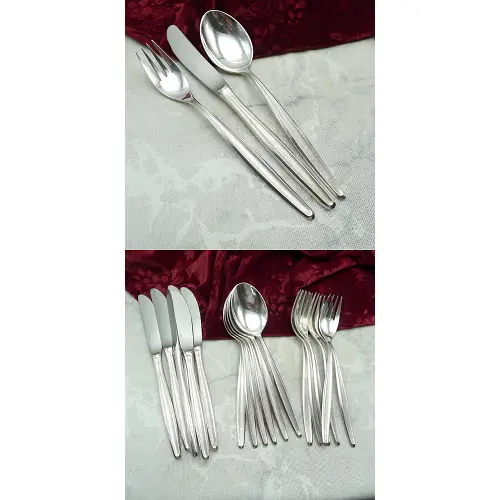 BSF 108 Rhapsody Tafelbesteck 6 Personen 90 versilbert BSF 108 Rhapsody Tafelbesteck 6 Personen 90 versilbert