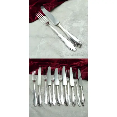 OKA 700 Dessertbesteck 6 Personen 90 versilbert OKA 700 Dessertbesteck 6 Personen 90 versilbert