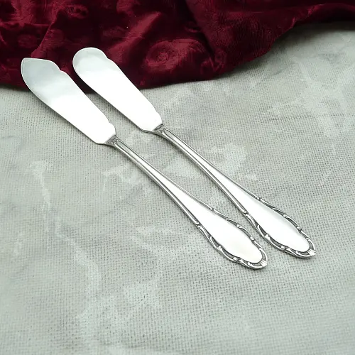 Wellner 410 Salzburg Butter- und Käsemesser 90 versilbert