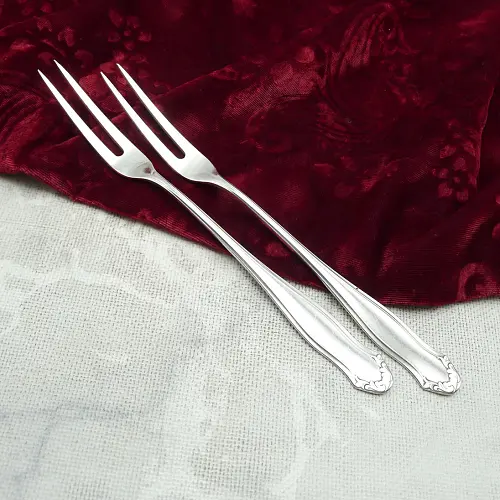WMF 1700 2 Fleischgabeln 90 versilbert