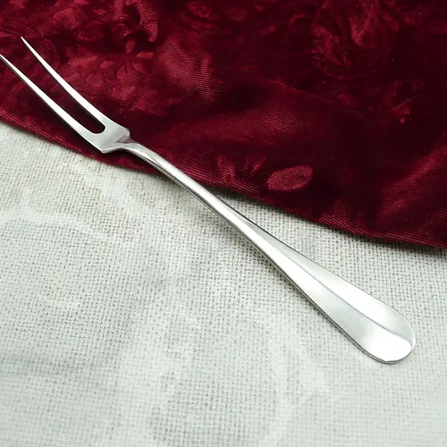 Vorlegegabel / Fleischgabel Muster Baguette 90 versilbert