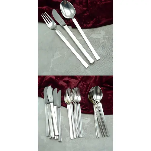 WMF New York Tafelbesteck 6 Personen 90 versilbert