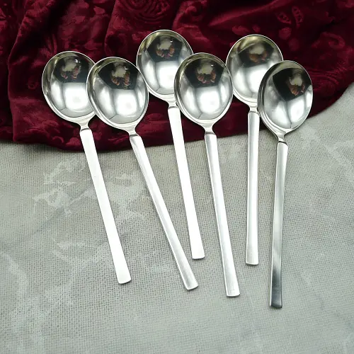 WMF New York 6 Tassenlöffel 90 versilbert