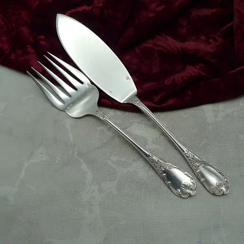 Christofle Marly Fischvorlegebesteck versilbert