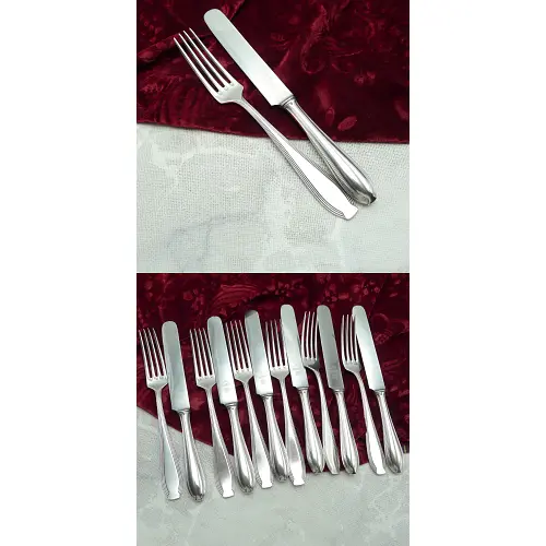 WMF 82/300 Jugendstil Dessertbesteck 6 Personen versilbert