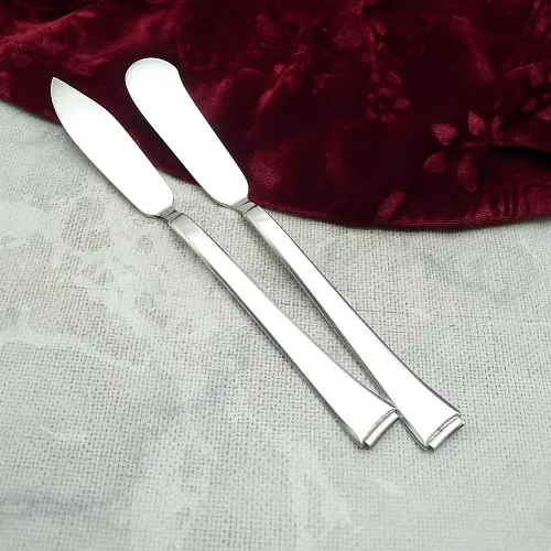 WMF 2500 Art Deco Butter- & Käsemesser 90 versilbert