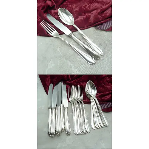 Bruckmann 690 Lieselotte Tafelbesteck 6 Personen 90 versilbert