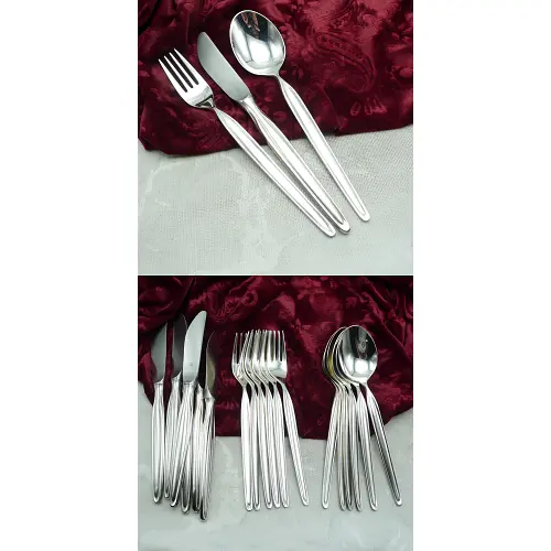 WMF Zürich Tafelbesteck 6 Personen 90 versilbert WMF Zürich Tafelbesteck 6 Personen 90 versilbert