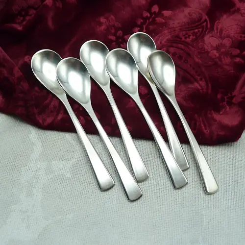 WMF Brasilia 6 Kaffeelöffel 13,2cm 90 versilbert WMF Brasilia 6 Kaffeelöffel 13,2cm 90 versilbert