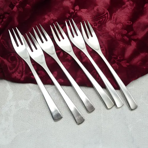 WMF Brasilia 6 Kuchengabeln 90 versilbert