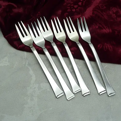 WMF 2500 Art Deco 6 Kuchengabeln 90 versilbert WMF 2500 Art Deco 6 Kuchengabeln 90 versilbert