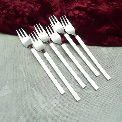 WMF New York 6 Kuchengabeln 90 versilbert