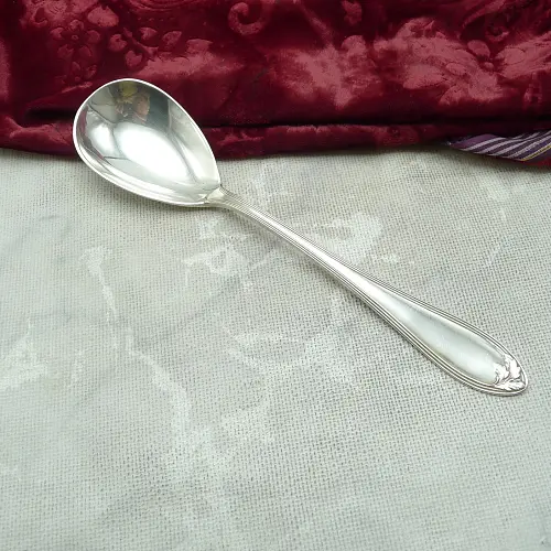 Wellner 136 Eva Kompottlöffel 90 versilbert