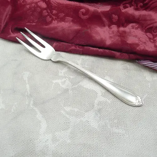 Wellner 136 Eva Brotgabel 90 versilbert