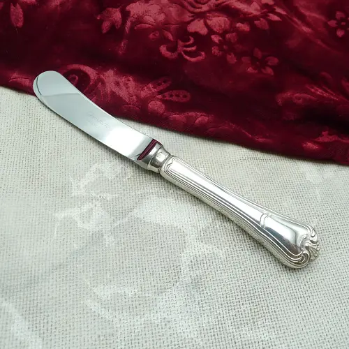 Christofle Port Royale Buttermesser Heft versilbert