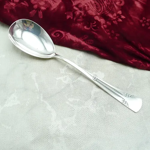 WMF 34 Würfel Jugendstil Gemüselöffel versilbert