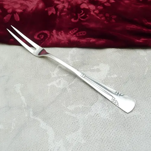 WMF 34 Würfel Jugendstil Fleischgabel versilbert