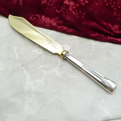 WMF 34 Würfel Jugendstil Tortenmesser versilbert
