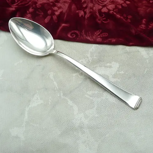 OKA 131 Art Deco Gemüselöffel 90 versilbert