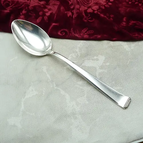 OKA 131 Art Deco Gemüselöffel 90 versilbert