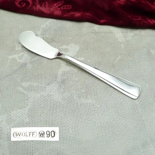 Art Deco Kaviarmesser Wolff 90 versilbert