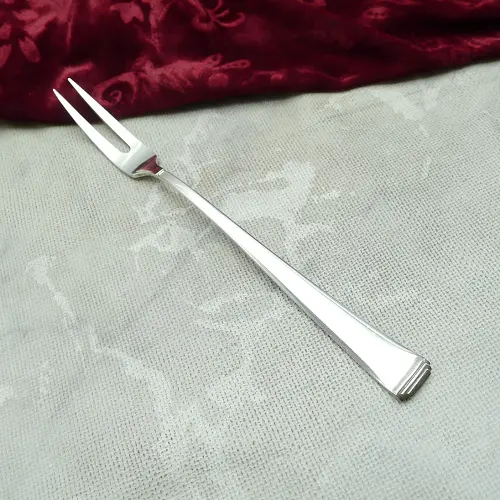 OKA 131 Art Deco Fleischgabel 90 versilbert