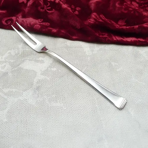 OKA 131 Art Deco Fleischgabel 90 versilbert