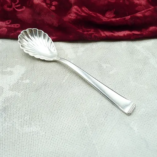 OKA 131 Art Deco Zuckerlöffel 90 versilbert