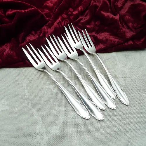 WMF 2200 6 Kuchengabeln 90 versilbert