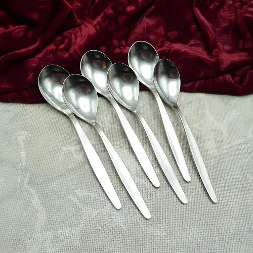 WMF Stockholm 6 Kaffeelöffel Cromargan