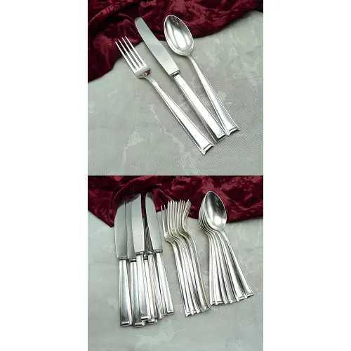 Bruckmann 665 Schwaben Tafelbesteck 6 Personen 90 versilbert